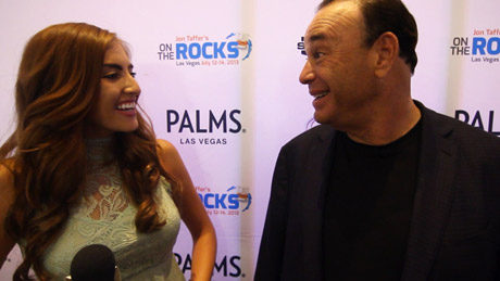 Jon Taffer, President of Nightclub & Bar Media Group, Host & Co-Executive Producer, Spike TV's Bar Rescue with YBLTV Reporter, Chris Salas
at On the Rocks Las Vegas 2013
(Your Biz LIVE Photo/On the Rocks Las Vegas)