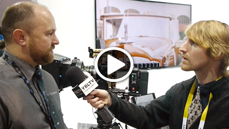 YBLTV Anchor, Eric Sheffield chats with Panasonic Consumer Electronics Company, Field Training Manager, Matt Frazer at 2015 International CES.