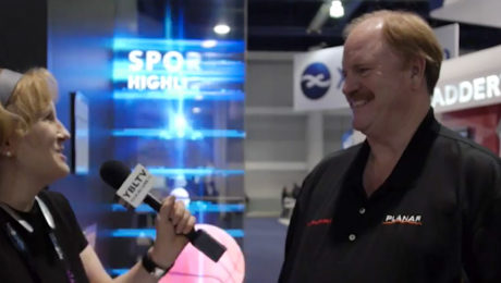 Planar, A Leyard Company, President & CEO chats with YBLTV Anchor, Erika Blackwell at the 2016 NAB Show.