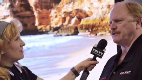 Planar, A Leyard Company, President & CEO chats with YBLTV Anchor, Erika Blackwell at the 2016 NAB Show.