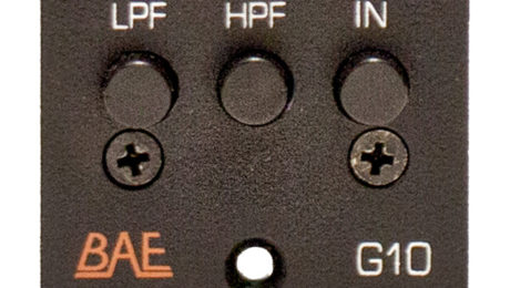 BAE Audio G10 EQ Graphic EQ Delivers Analog Versatility in the Studio