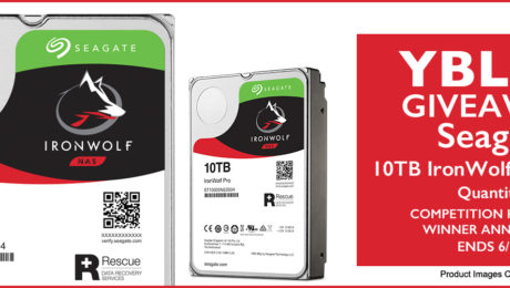 YBLTV Giveaway: Seagate 10TB IronWolf™Pro HDD.