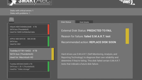 SMART Alec Screen Shot - Drive Predicted to Fail