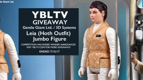 YBLTV Giveaway: Gentle Giant Ltd. / 3D Systems - Leia (Hoth Outfit) Jumbo Figure.