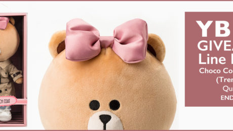 YBLTV Giveaway: Line Friends Choco Costume Edition (Trench Coat).