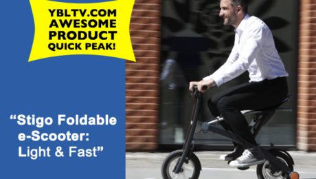 YBLTV Awesome Product: Stigo Foldable e-Scooter