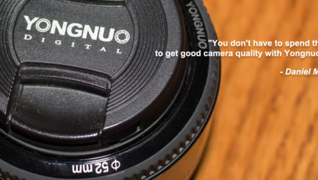 Yongnuo 50mm F1.8 Lens. YBLTV Review by Daniel Murillo.