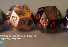 YBLTV Review: KakapopoTCG's Metal D30 Dice Set