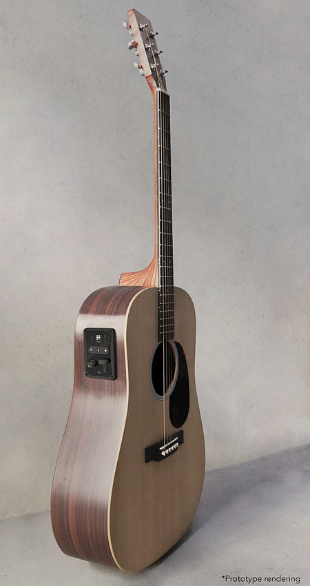 HyVibe Audio Introduces Smart Acoustic Guitar.